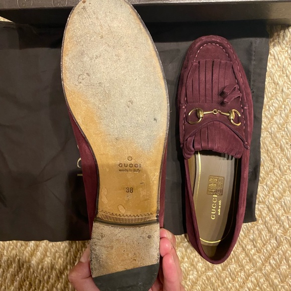 AUTHENTIC GUCCI MOCCASINO LOAFERS. Size US8/IT38. Condition EXCELLENT! - Picture 3 of 4